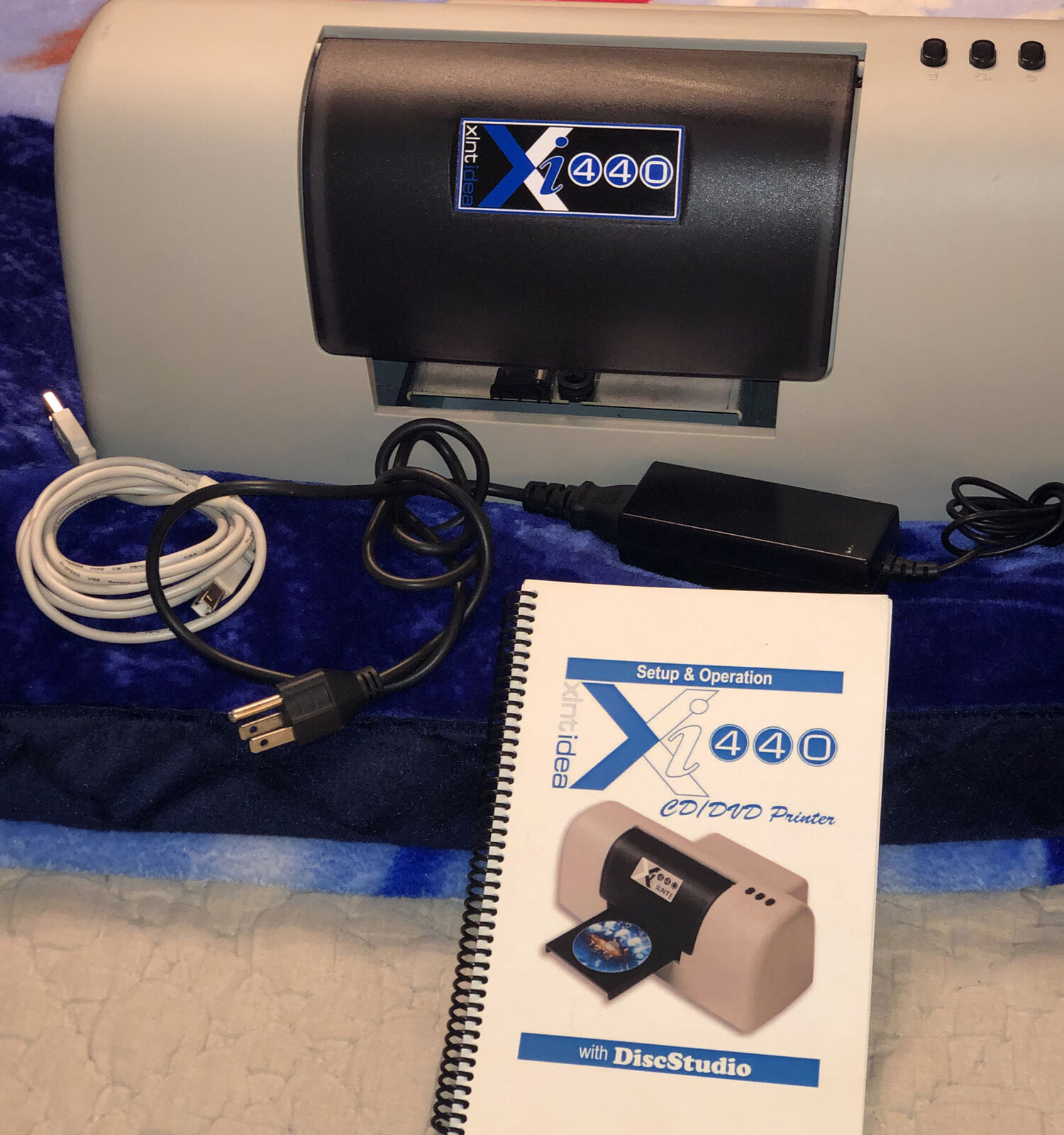 Xlnt Idea Xi440 Unit , Manual  Cords Cd Printer