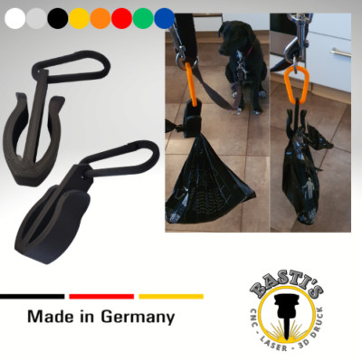 Hunde Kotbeutelhalter mit Karabinerhaken Kotbeutel Kot Beutelhalter