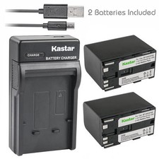 BP-970G Battery Slim USB Charger for Canon G1500 G-1500 G2000 GL1 GL-1 GL2 GL-2