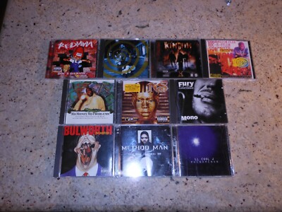 (10) Assorted Rap, Hip Hop, CDS, Lot2 (10) Assorted Rap, Hip Hop, CDS, Lot2