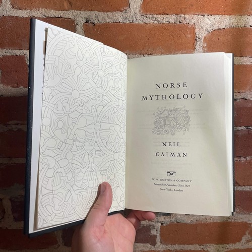 Norse Mythology - Neil Gaiman - 2017 1st Norton Hardback - Imagen 5 de 8