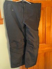 Lands End The Squall Pants Womens XL 18 Black Snowboarding Ski Winter Sports
