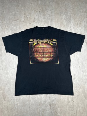 Dragonforce Maximum Overload World Tour 2014-2016 T Shirt Size XL Black
