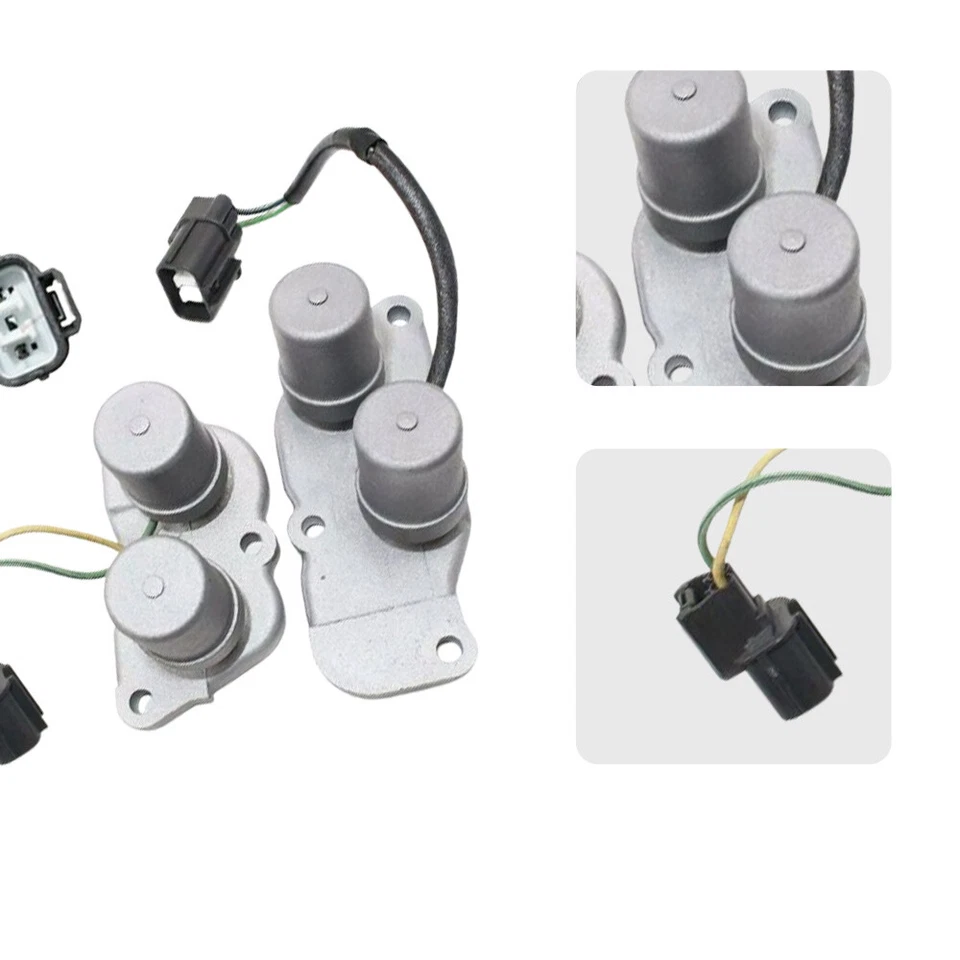For Honda Accord 1990-1997 Prelude 2.2L Shift Control & Lock Up Solenoids SetJzq Foto 2 de 4