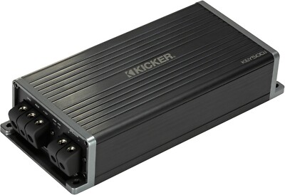 KICKER 47KEY500.1 CAR AUDIO MONO/SUBWOOFER SMART AMPLIFIER WITH AUTO TUNING DSP