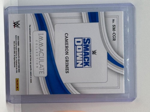 Cameron Grimes 2022 Panini WWE Immaculate Jumbo Materials Relic Shirt /35 - Picture 2 of 2