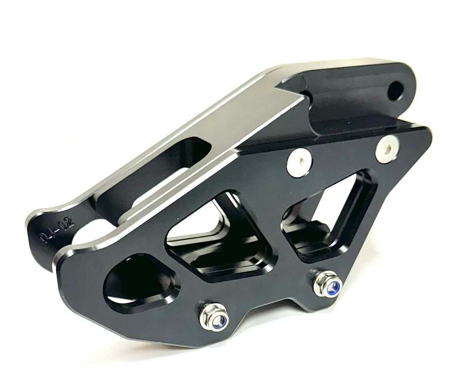 Protector de guía de cadena KLX110 para moto de cross KLX110 KLX110L 2010-2023 negro Foto 2 de 2