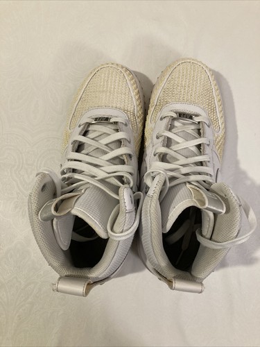 Nike Air Force 1 Mid Size 7Y White 882842-100 Sneakers Shoes | eBay