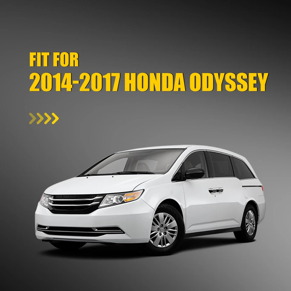 Espejo de puerta de vidrio térmico lado del conductor izquierdo para Honda Odyssey 2014 2015 2016 2017 Foto 3 de 4