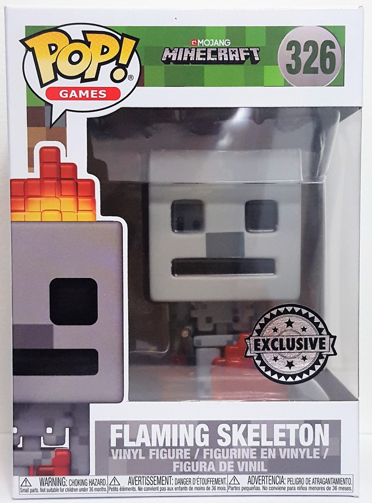 funko pop minecraft skeleton