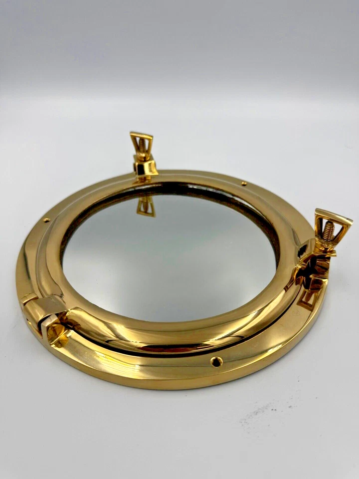 Bullaugenspiegel Bullauge Messing Ø=20cm  maritime Dekoration - Bild 1 von 4