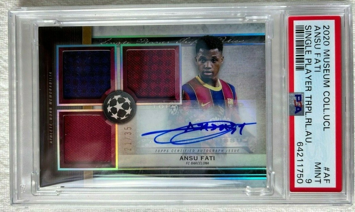 2020-21 Topps Museum Collection Uefa Champions League - Single