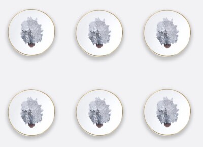 JEFF KOONS 'Vase of Flowers' SET OF SIX B&B Collector's Plates by Bernardaud NIB