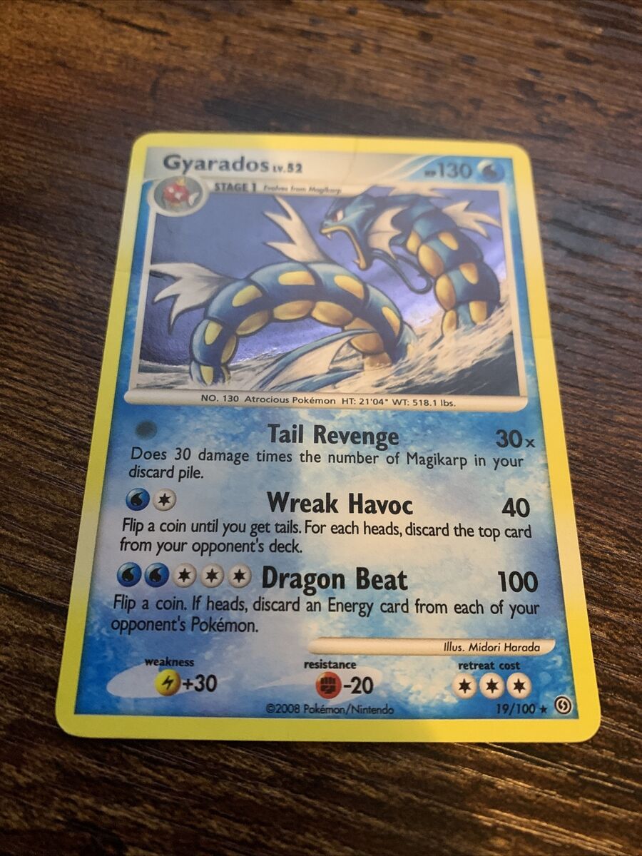 POKEMON Diamond & Pearl Stormfront Single Gyarados 19 Rare - Diamond &  Pearl Stormfront Single Gyarados 19 Rare . shop for POKEMON products in  India.