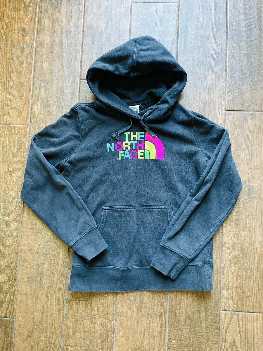 the north face rainbow hoodie