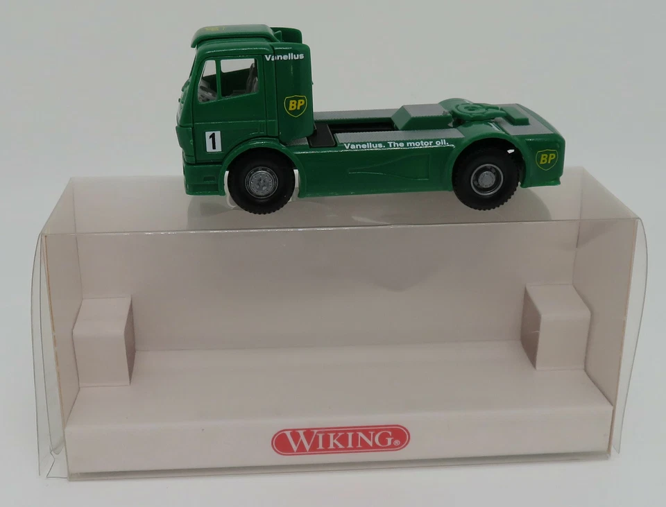Micro Wiking Ho 1/87 Renntruck Mb Mercedes-Benz Bp #1 Vanellus #441 02 37 In Box - Immagine 2 di 4