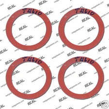 Triumph Tappet Cover Gaskets - 350/500/650  OEM# 70-3751 Set of 4  -Silicone