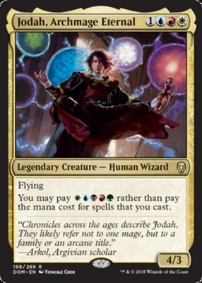 x1 Jodah, Archmage Eternal R MTG Dominaria M/NM, English