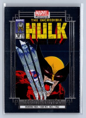 2023 Upper Deck Marvel Platinum The Incredible Hulk Iconic Covers #IC12