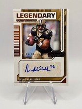2023 Panini Contenders Legendary Gold Auto #LCA-DMC Deuce McAllister #/10 Saints