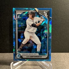 2024 Bowman Chrome Sapphire 1st Sam Antonacci #BDC158 1st Sapphire White Sox
