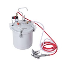 10L/15L Paint Pressure Pot Spray Tank with Air Regulator for Paint Coating Work