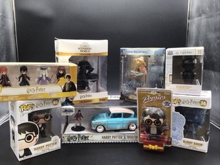 Lot Of 8 Harry Potter Collectibles / Funko/ Wizarding World/ Magical Creatures