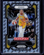 2024 Panini Prizm Monopoly WNBA #69 Zia Cooke Go Prizms