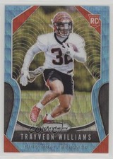 2019 Panini Prizm Rookies Blue Wave Prizm 73/199 Trayveon Williams #329 0nr3