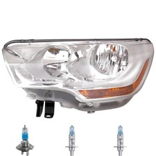 Scheinwerfer rechts inkl. Premium Lampen für Citroën C4 II B7 mit LWR Motor