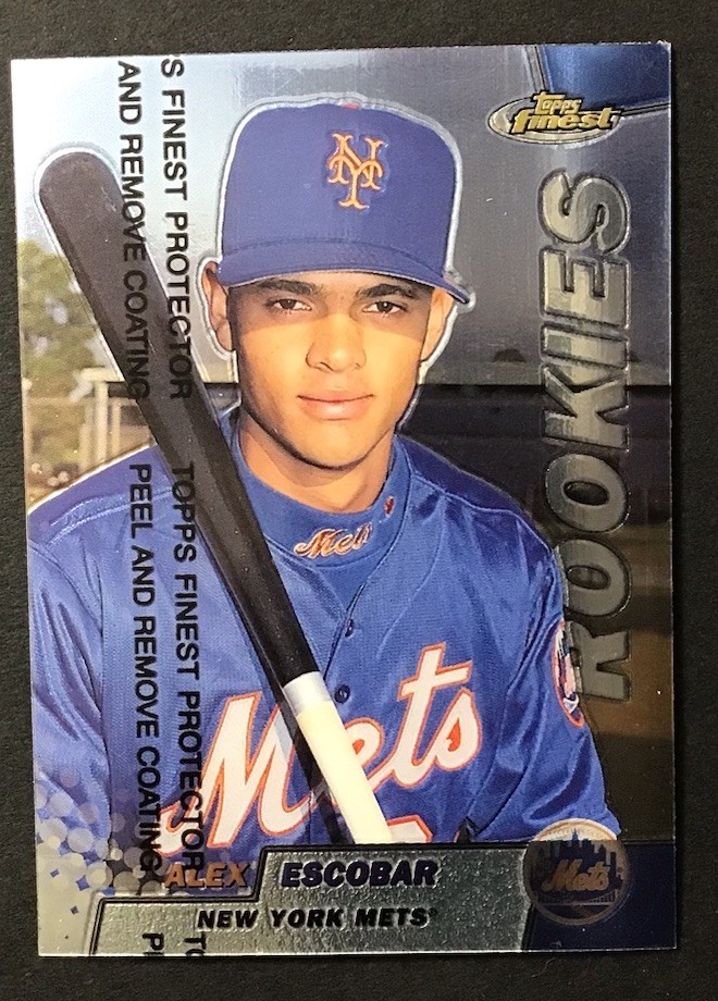 1999 Topps Finest ROOKIE #145 Alex Escobar New York Mets FREE SHIPPING