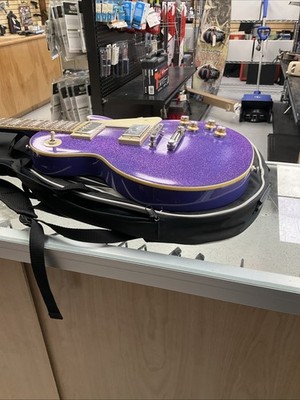 Epiphone Les Paul Standard Purple Glitter W/ Bag 233856 | eBay