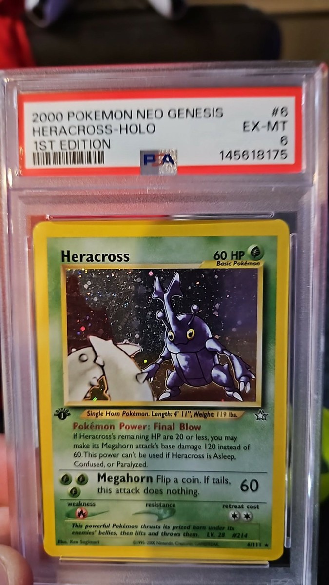 Heracross 6/111 Neo Genesis Holo for sale online | eBay