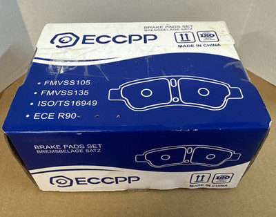 ECCPP Brake Pads Set Ceramic FMVSS135 / FMVSS105 / ISO/TS16949 / ECE R90 066503