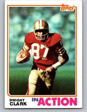 1982 Topps #479 Dwight Clark