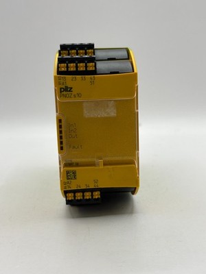 Pilz PNOZ s10 C 24VDC 4n/o 1n/c Ident.No: 751110