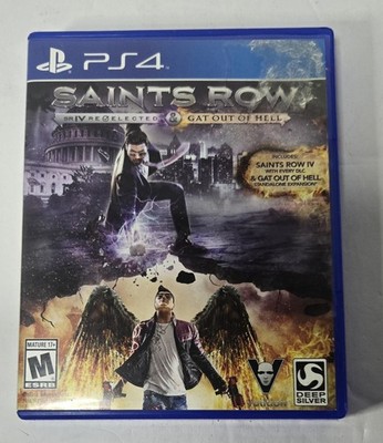 Saints Row SR IV Re-elected & Gat Out Of Hell- Playstation 4 PS4