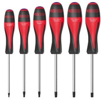 Torx Schraubendreher-Set 6 St&uuml;ck perforiert KS Tools 922.6070 Werkzeug Set