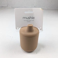 Mushie Silicone Sippy Cup - Natural 