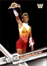 ALUNDRA BLAYZE 2019 Topps WWE Women's Division Roster #52 Pro Wrestling Card