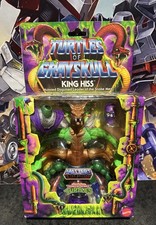 Turtles of Grayskull King Hiss Mutated Leader Of The Snake Men New Plus Bonus