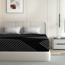 Cooling Memory Foam 12" Queen Mattress in a Box Medium Firm for Pressure Relief