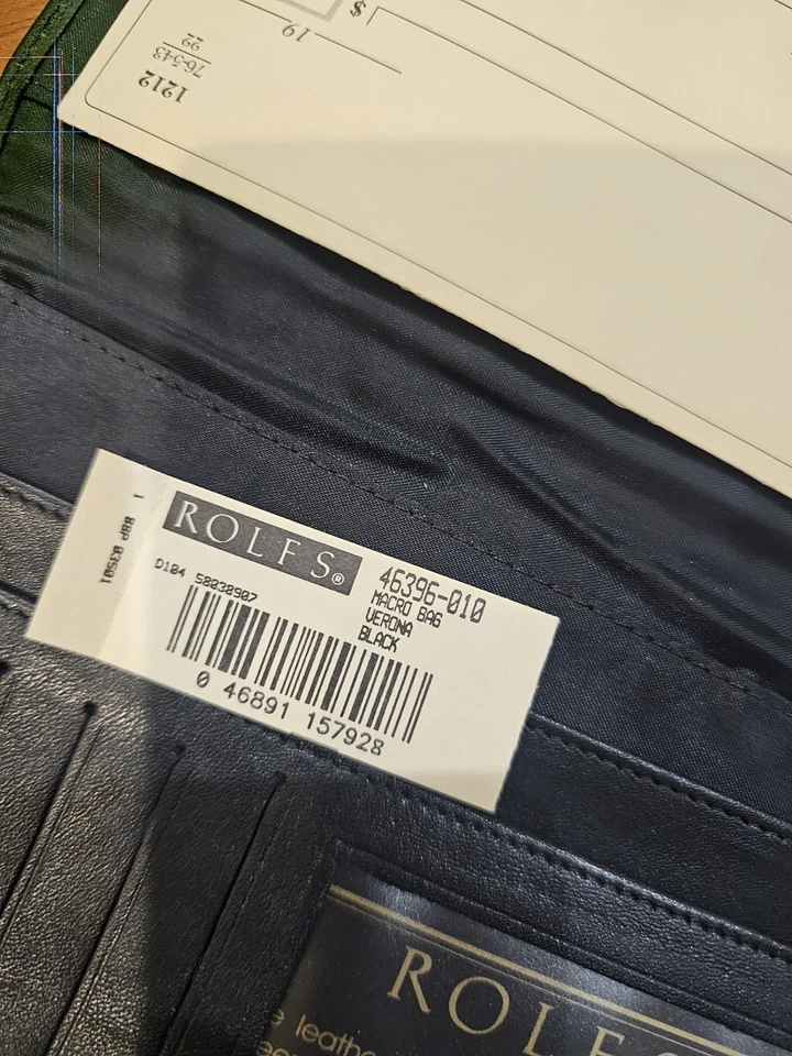 NUEVO CON ETIQUETAS Rolf's Studio Bandolera Cartera Organizador Bolso Macro Precio de venta sugerido por el fabricante. $45 Foto 4 de 4