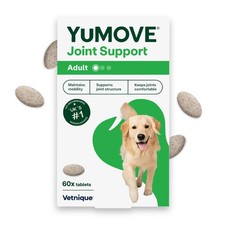 YOUMOVE Dog Mobility Health Supplement Aid For Stiff Old Dogs 60 Tabs
