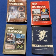 Vintage Electronics & Tube RADIO Technical Book Lot  