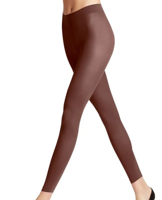 Falke Women's Pure Matte 50 Semi Opaque Tights Size Small 36-38 NWT Havana Brown