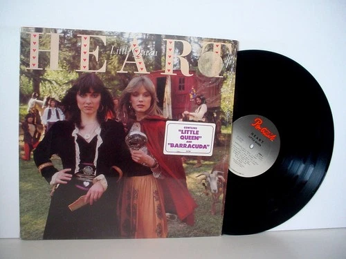HEART Little Queen Original VINYL LP from 1977 PORTRAIT JR 34799 HYPE STICKER