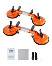 VEVOR Seamless Seam Setter,2 Packs Granite Seam Setter w/5 in Vacuum Suction Cup