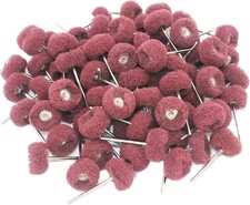Fine Abrasive Wheel Brush Polishing Buffing Wheels 80 Pieces Rotary Tool