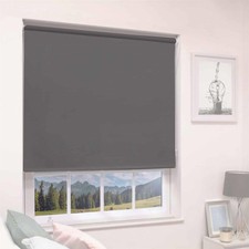 BLACKOUT ROLLER BLIND 100% THERMAL PREMIUM BLACKOUT CHILD SAFE 240cm x 210cm